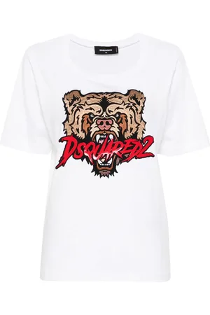 Dsquared2 Playera con logo estampado