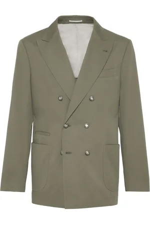 Brunello Cucinelli Blazer con doble botonadura