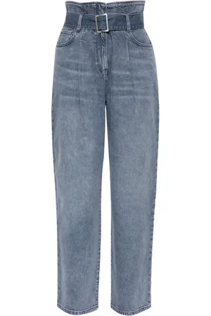IRO Jeans con t alto y cinturón