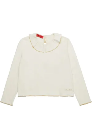 MAX&Co. Kids Top con cuello de volantes