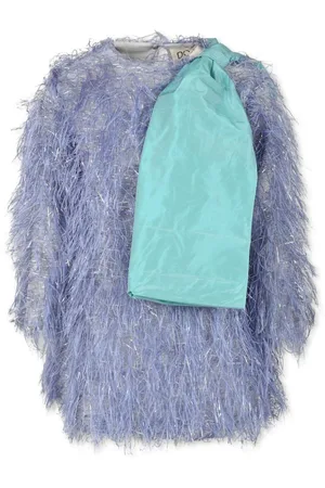 DOUUOD KIDS Vestido con detalle de moño