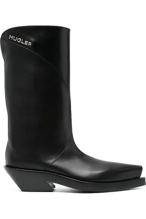 MUGLER Botas con letras del logo