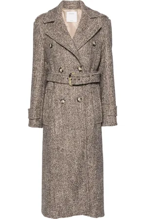 Sportmax Abrigo con cinturón