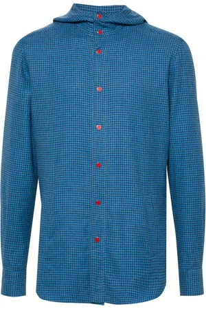 Kiton Hoodie a cuadros
