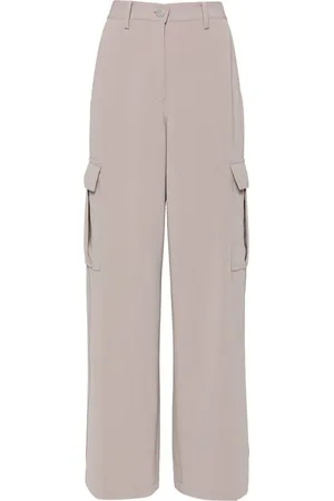 THEORY Pantalones cargo con diseño ancho