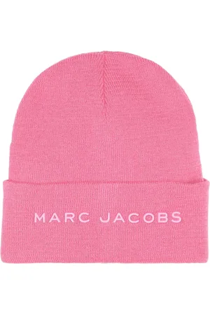 Marc Jacobs Gorro tejido de canalé con detalle del logo