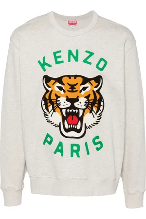 Kenzo Sudadera con bordado Lucky Tiger