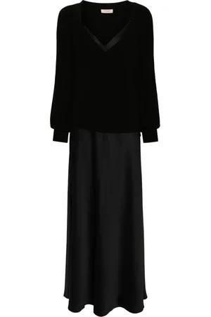 Twin-Set Slip dress estilo suéter