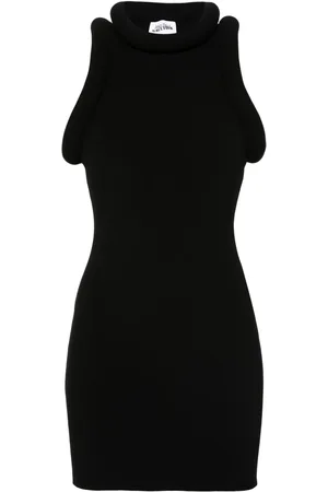 Jean Paul Gaultier Vestido corto de tejido jersey