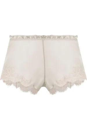 CARINE GILSON Shorts de seda Calais-Caudry
