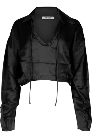 Yuzefi Blusa con cuello italiano