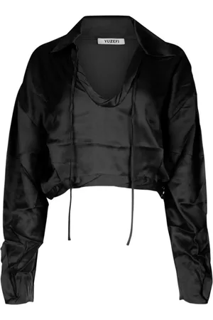 Yuzefi Blusa con cuello italiano