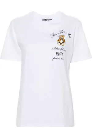 Moschino Playera con motivo Bear