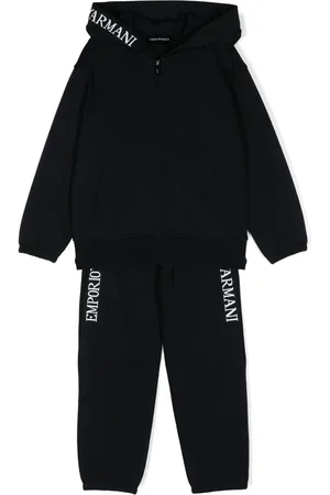 Emporio Armani Traje deportivo con franjas del logo