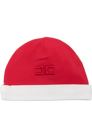 Elisabetta Franchi Gorro con logo bordado