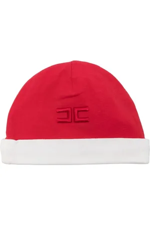 Elisabetta Franchi Gorro con logo bordado
