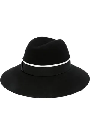 Borsalino Sombrero fedora con logo en el listón
