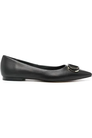 Twin-Set Flats con placa del logo