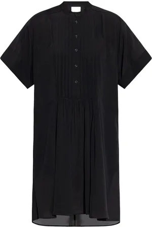 Isabel Marant Vestido corto Apolina con diseño plisado
