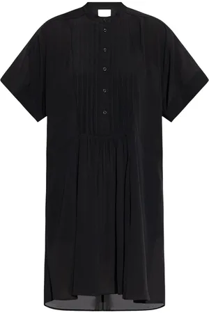 Isabel Marant Vestido corto Apolina con diseño plisado