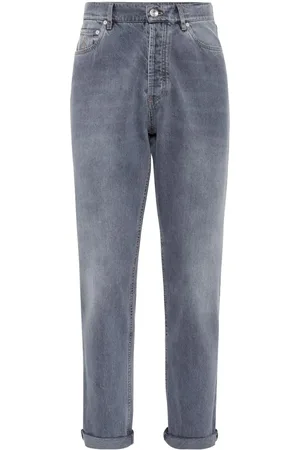 Brunello Cucinelli Jeans con dobladillo vuelto