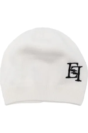 Elisabetta Franchi Gorro con logo bordado