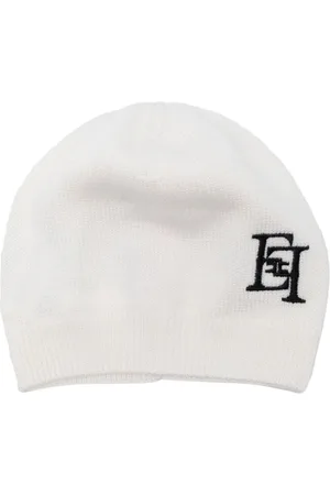 Elisabetta Franchi Gorro con logo bordado