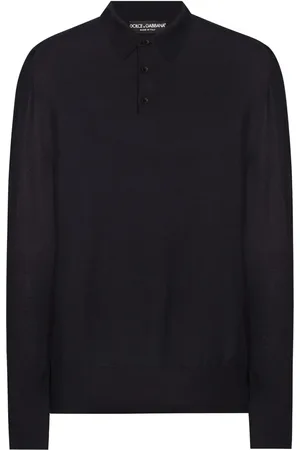 Dolce & Gabbana Sudadera con cuello de playera tipo polo