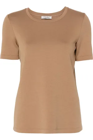 Max Mara Playera con logo bordado