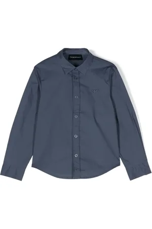 Emporio Armani Camisa con parche del logo