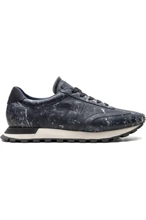 Maison Margiela Tenis bajos con efecto de pintura
