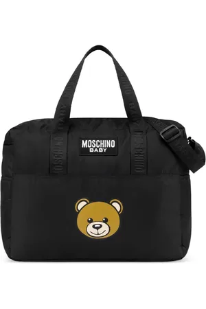 Moschino Pañalera con motivo Teddy Bear