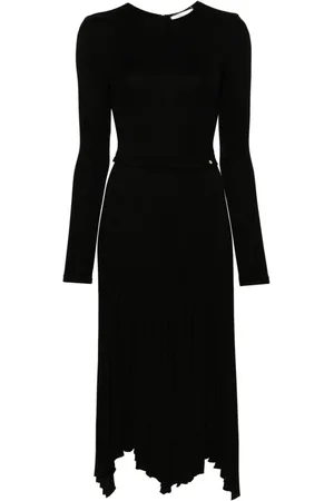 NISSA Vestido midi con placa del logo