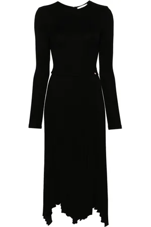 NISSA Vestido midi con placa del logo