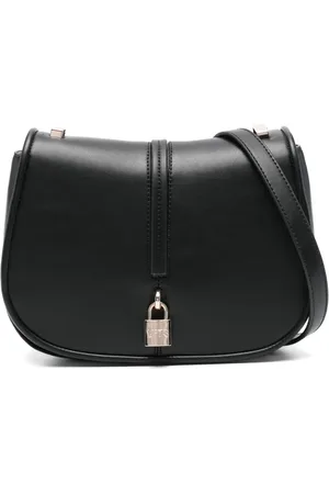 V°73 Bolsa satchel con logo grabado