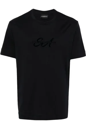Emporio Armani Playera con logo bordado