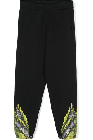 MARCELO BURLON Pants con motivo Icon Wings