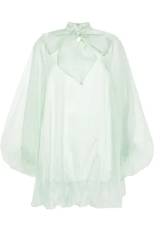 GENNY Vestido corto de seda