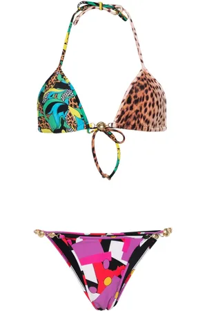 Reina Olga Bikini con estampado abstracto