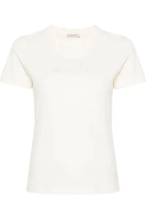 Moncler Playera con logo bordado