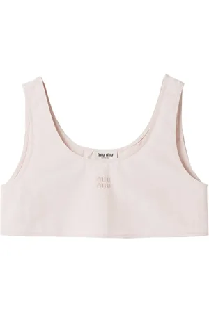 Miu Miu Camiseta de popelina