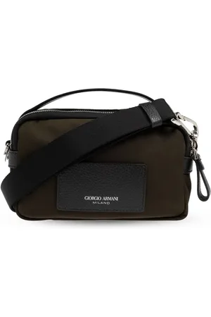 Giorgio Armani Tote con parche del logo