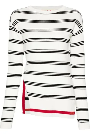 Marni Suéter con rayas estampadas