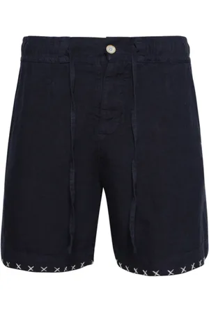 THE ELDER STATESMAN Shorts con costuras en contraste
