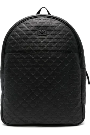 Emporio Armani Mochila con logo en relieve
