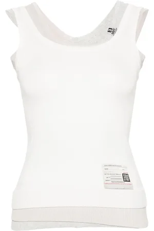 Maison Mihara Yasuhiro Top con parche del logo