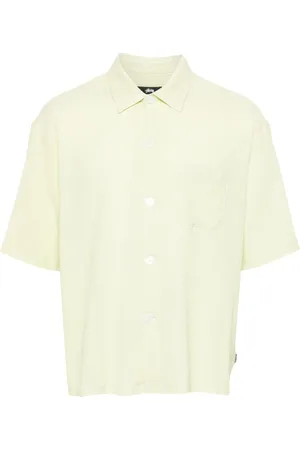 STUSSY Camisa Flat Bottom Crinkled