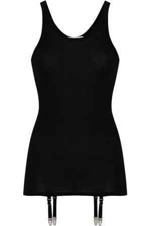 LEMAIRE Camiseta sin costuras con detalle de tirantes