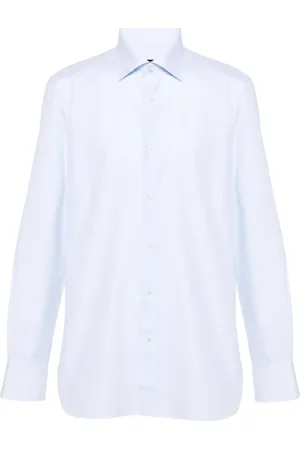 Ermenegildo Zegna Camisa con motivo de cuadros mini