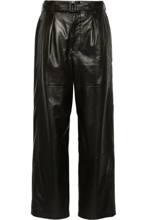 LEMAIRE Pants con cinturón
